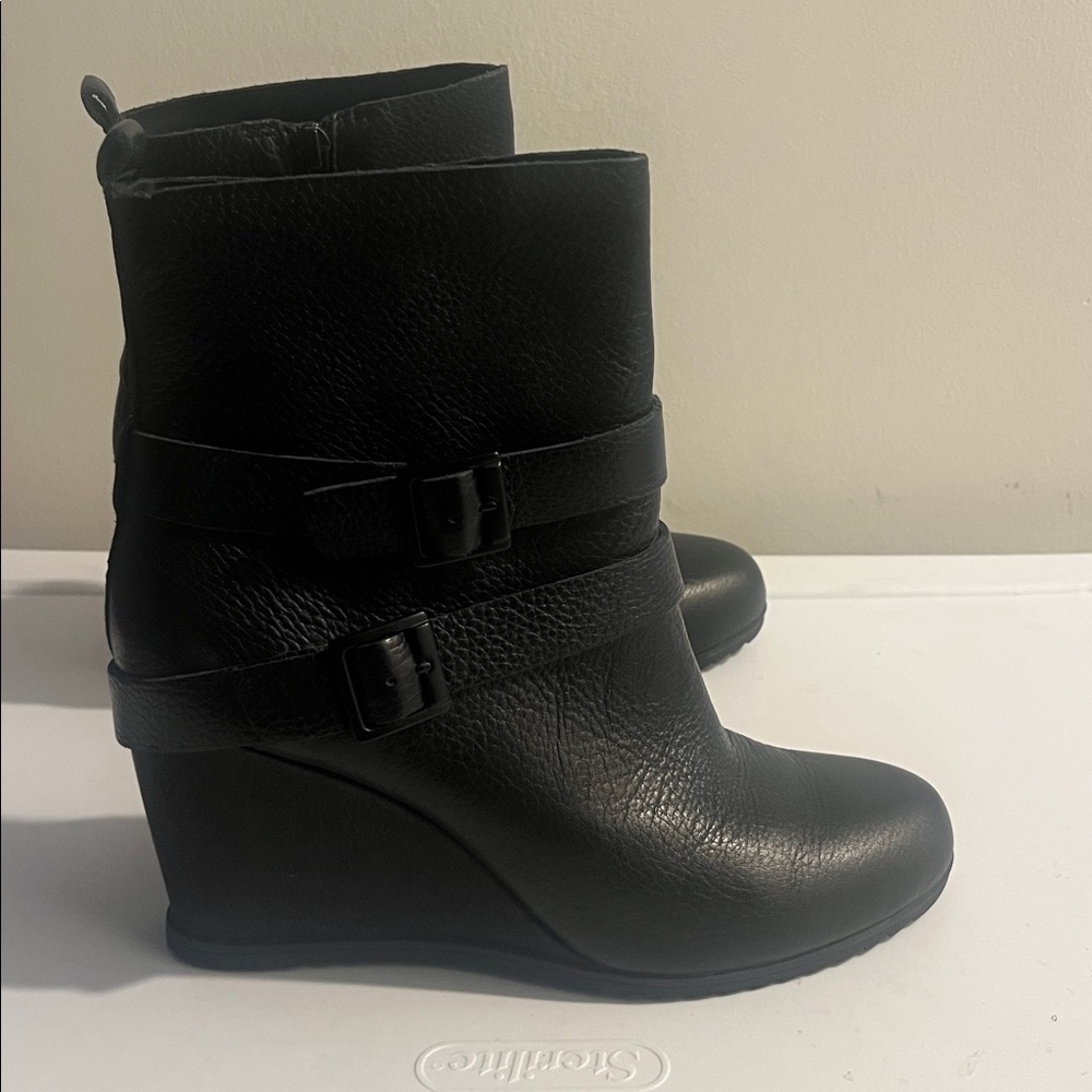 Black KORK -EASE Ankle Boots - Picture 2 of 7
